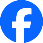 Facebook logo blue